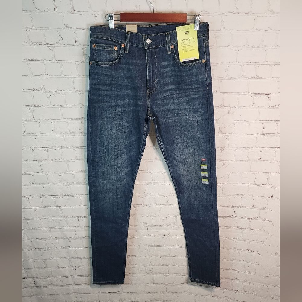 Men's Levi's 512 slim straight jeans' size 32 X 36